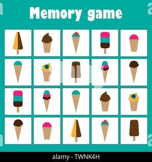 Ice Cream Memory em Jogos na Internet