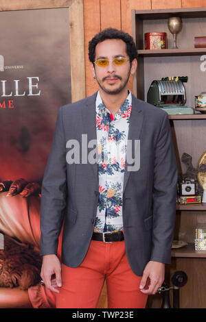 Westwood, United States. 20th June, 2019. WESTWOOD, LOS ANGELES, CALIFORNIA, USA - JUNE 20: Isra arrives at the Los Angeles Premiere Of Warner Bros' 'Annabelle Comes Home' held at Regency Village Theatre on June 20, 2019 in Westwood, Los Angeles, California, United States. (Photo by Rudy Torres/Image Press Agency) Credit: Image Press Agency/Alamy Live News Stock Photo