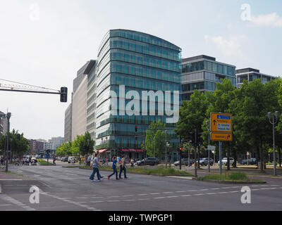 BERLIN, GERMANY - CIRCA JUNE 2019: View of the city Stock Photo