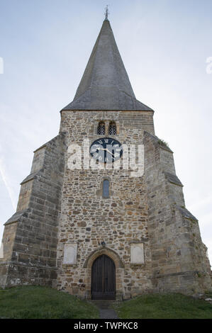 parish church in the village of fletching east sussex Stock Photo