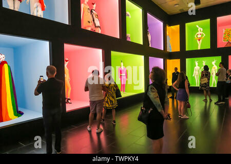 'Camp: Notes on Fashion' Exhibition at the Metropolitan Museum of Art in New York City, USA Stock Photo