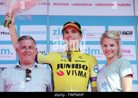 Vernisse, Netherlands. 22nd June, 2019. LANDGRAAF - 22-06-2019, cycling, ZLM Tour, 3e stage, Amund Grondahl Jansen is the winner of the 3rd stage in the ZLM Tour Credit: Pro Shots/Alamy Live News Stock Photo
