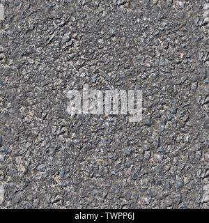 Detailed seamless texture of asphalt on a road in high resolution Stock Photo