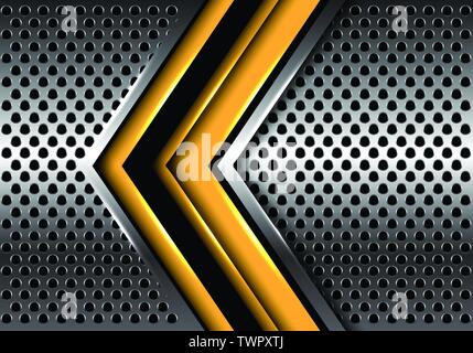 yellow arrow black background