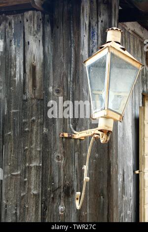 Old wooden house in Turku, Finland Stock Photo