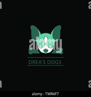 Dear Deer Logo. A simple, versatile, modern and multipurpose logo. Stock Vector