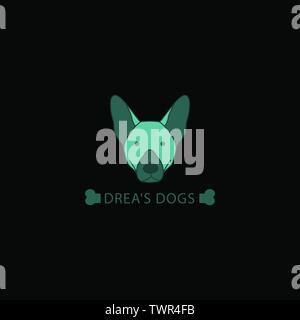 Dear Deer Logo. A simple, versatile, modern and multipurpose logo. Stock Vector