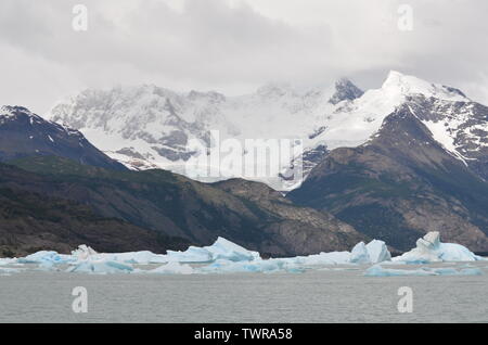 Patagonia, Argentina. View of Perito Moreno glaciers in El Calafate. Stock Photo