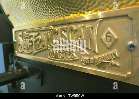 San Franciscan Roaster, coffee bean roaster Stock Photo