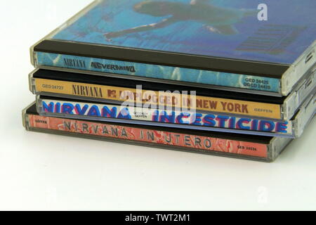 Nevermind album by Nirvana Stock Photo - Alamy