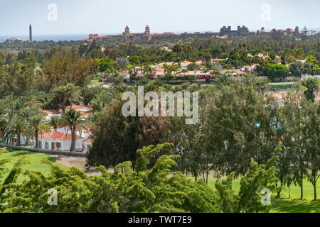 Ausblick Vom Mirador Francia In Playa De Ingles Gran Canaria Stock Photo Alamy