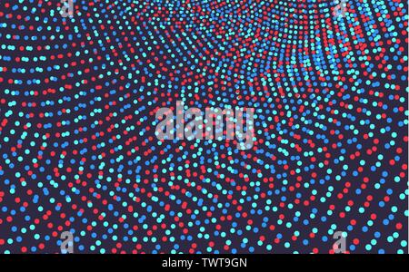 Abstract background with color circles. Vector illustration. Stock Vector