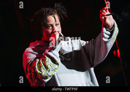 Trippie Redd Performing On Day 2 Of Wireless Festival Held At Finsbury ...