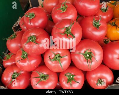 Image of fresh red tomatoes Stock Photo