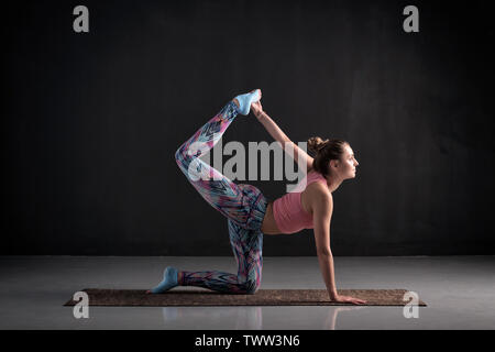 Tiger Pose Tutorial - Backbend & Balance Yoga Basics For Beginners! -  YouTube