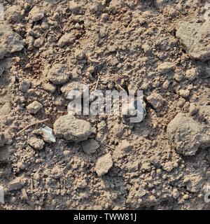 Very detailed seamless texture pattern of acre ground and dirt iin high resolution Stock Photo