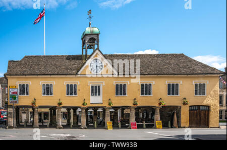 The historic Market Hall, Tetbury, Cotswolds, Gloucestershire, United Kingdom Stock Photo
