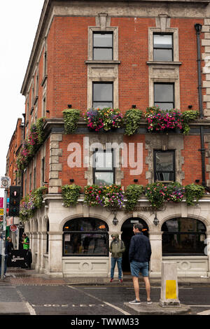 The Landmark, a pub in a historic building on Wexford Street in Dublin, Ireland. Stock Photo