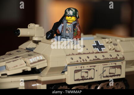 LEGO MOC LEGO WW2 Sd.Kfz. 251 by The_Brick_Crew