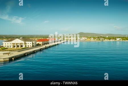Falmouth port in Jamaica Stock Photo