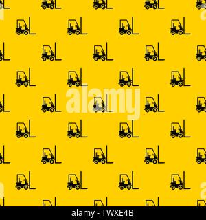 Stacker loader pattern vector Stock Vector
