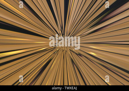 Space shiny abstract golden texture background looking like an explosion Stock Photo