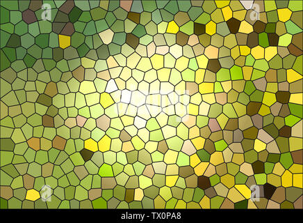 Coloured stained glass underprint Stock Photo