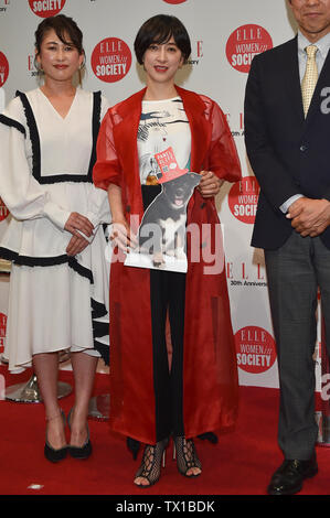 Christel Takigawa, Jun 15, 2019 : 'ELLE WOMEN in SOCIETY 2019' in Tokyo, Japan on June 15, 2019. Credit: AFLO/Alamy Live News Stock Photo