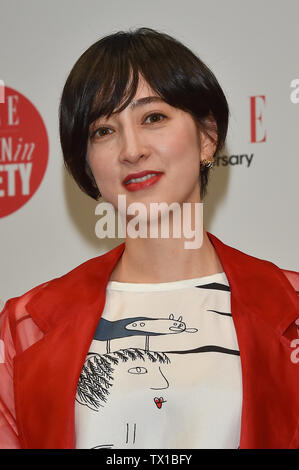 Christel Takigawa, Jun 15, 2019 : 'ELLE WOMEN in SOCIETY 2019' in Tokyo, Japan on June 15, 2019. Credit: AFLO/Alamy Live News Stock Photo