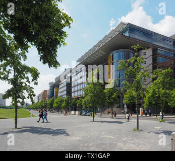 BERLIN, GERMANY - CIRCA JUNE 2019: Potsdamer Platz Stock Photo