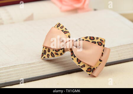 Bow hairpin still life diagram Stock Photo