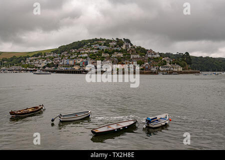 View of Kingswear from Bayards Cove Stock Photo
