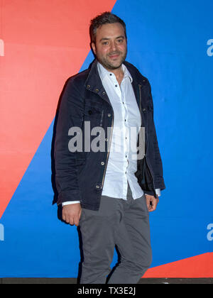 Composer James Edward Barker at a photo call for the UK film