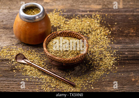 Traditional yerba mate tea beverage in - Stock Photo [63781409] - PIXTA