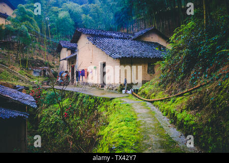 Lenggang Village, Lishui, Zhejiang Province Stock Photo