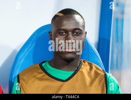 CAIRO, EGYPT - JUNE 23:  of Senegal looks on during the 2019 Africa Cup of Nations Group C match between Senegal and Tanzania at 30 June Stadium on June 23, 2019 in Cairo, Egypt. (Sebastian Frej/MB Media) Stock Photo