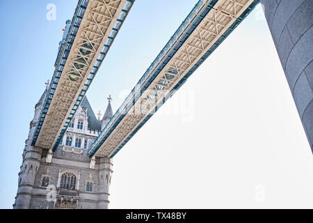 UK, London, detail of the Tower Bridge Stock Photo