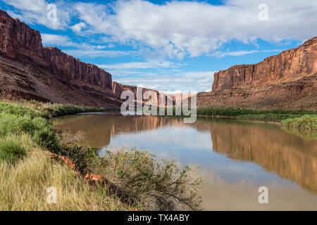 USA, Utah, Colorado river, Canyonlands National Park Stock Photo