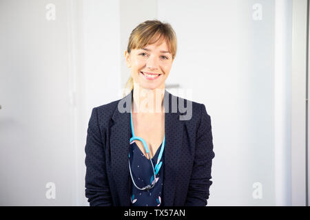 A female doctor Stock Photo