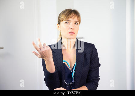 A female doctor Stock Photo