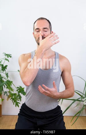 breathing Stock Photo