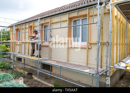 House insulation Stock Photo