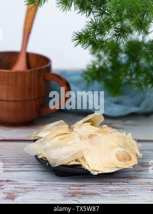 Jade butterfly flower tea Stock Photo