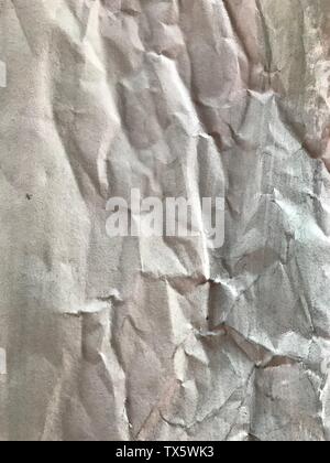 Paper texture, sketch paper, wrinkled background, white, sketchbook Stock Photo