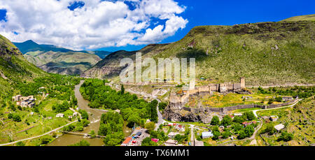 Khertvisi fortress in Meskheti, Georgia Stock Photo