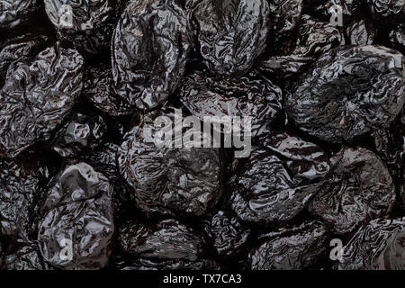 prunes background texture pattern closeup Stock Photo