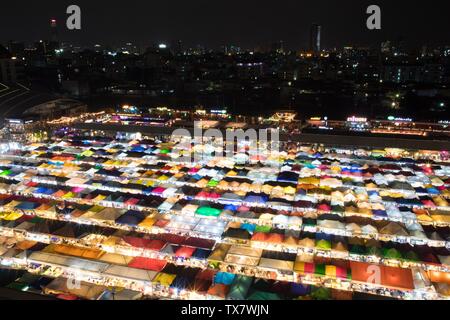 Bangkok nightmarket Stock Photo