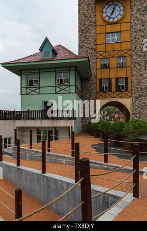 The scenery of Hua Bo Hui in Wuhan Stock Photo