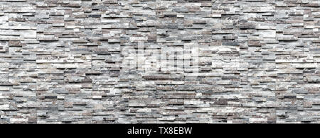 pattern of decorative stone wall background Stock Photo
