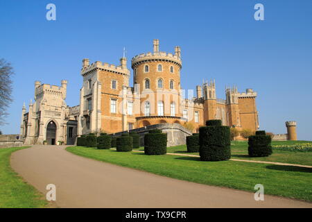Belvoir Castle, an English stately home; seat of the Dukes of Rutland, Leicestershire, Eeast Midlands, UK